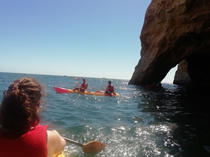 Lagoa: Benagil Cave and Marinha Beach Guided Kayaking Tour - Additional Information