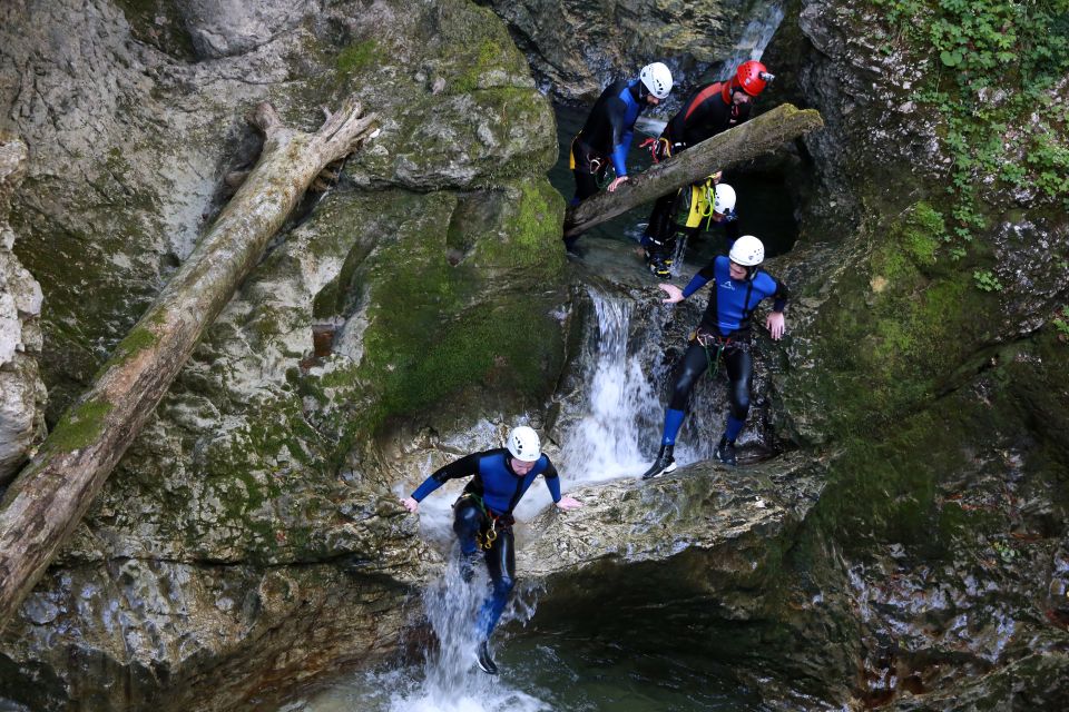 Lake Bled: Canyoning Excursion With Photos - Activity Description of Canyoning Experience