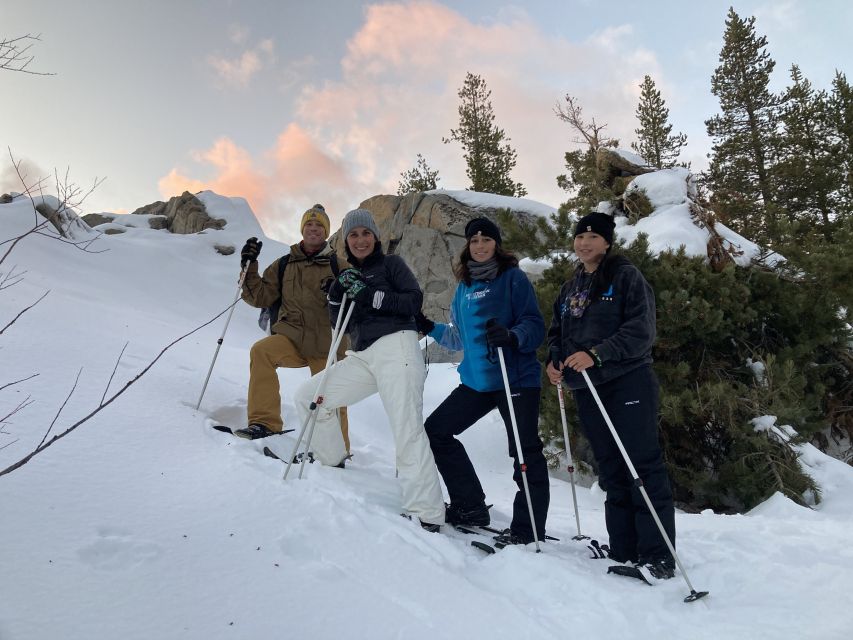 Lake Tahoe: Sunset Snowshoe Trek With Hot Drinks and Snacks - Participant Selection and Pricing
