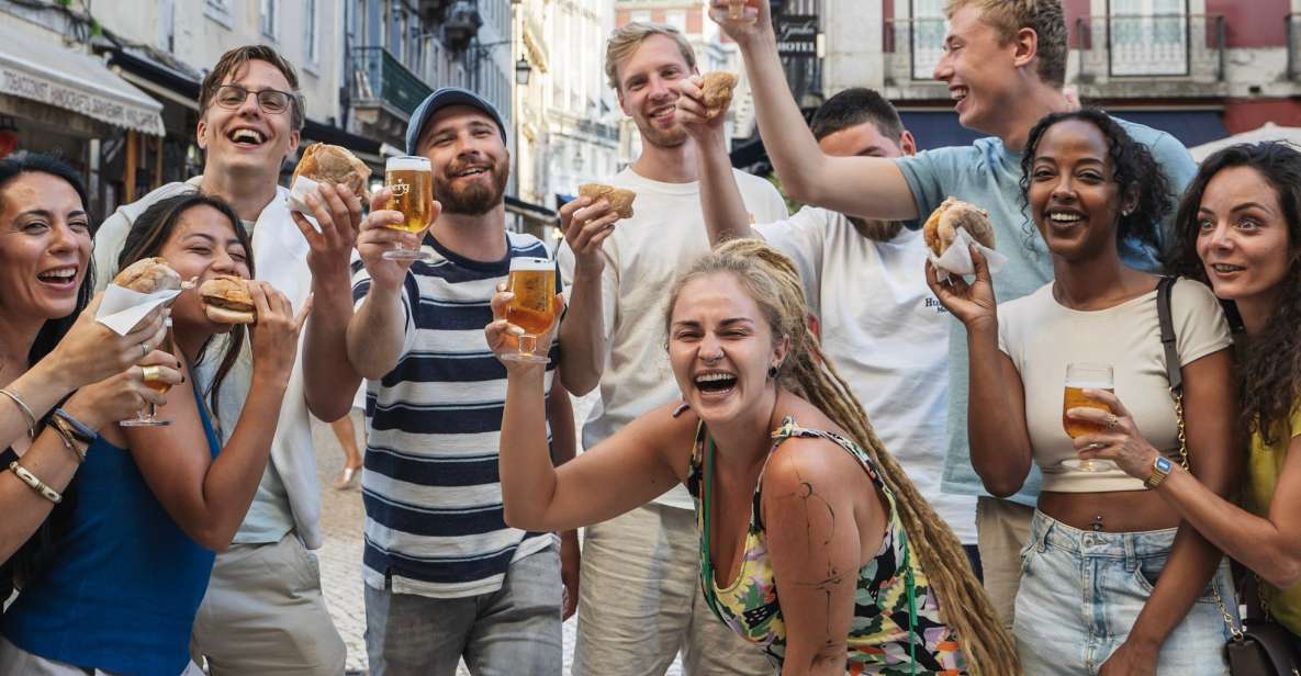 Lisbon Tipsy Food Tour With Drinks and Food Inlcuded - Common questions