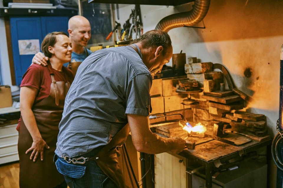 Ljubljana: Private Goldsmithery & Jewelry Workshop and Tour - Meet the Master Silversmith