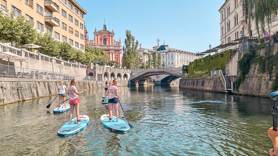 Ljubljana: Stand-Up Paddle Boarding Tour - Meeting Points
