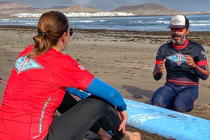 Longboard Private Surf Lessons in Caleta De Famara Spain - Location and Contact Information