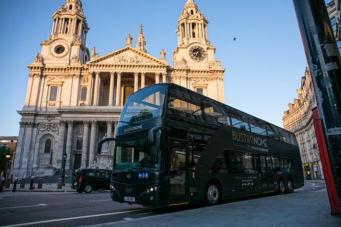 Luxury 6 Course Bus Dining Experience Through London - Menu Highlights