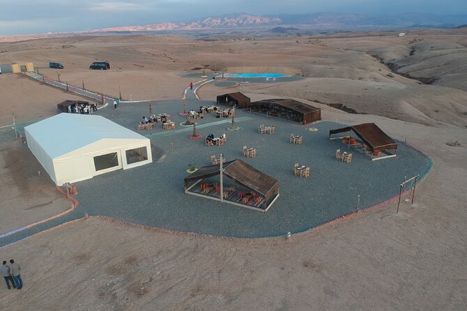 Magical Dinner in Agafay Desert Sunset With Camel Ride - Small Group Adventure Experience