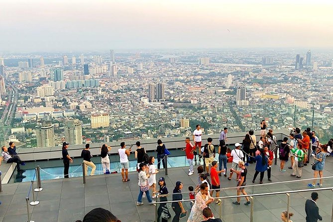 Mahanakhon Building Skywalk - Free Upgrade to Rooftop - Location in Bangkok CBD