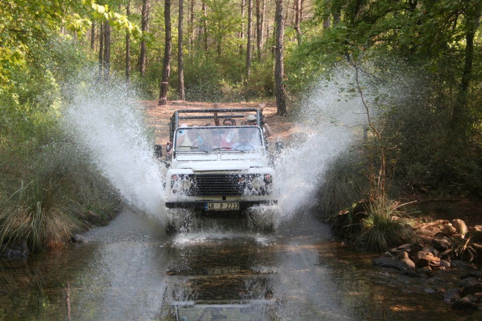 Marmaris Jeep Safari Water Fight, Colour and Foam Party - Language Support