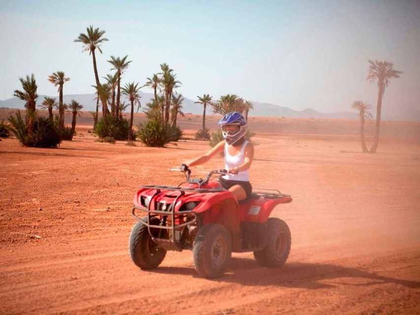 Marrakech: Agafay Desert Quad Bike, Camel Ride, and Dinner - Return Arrangements