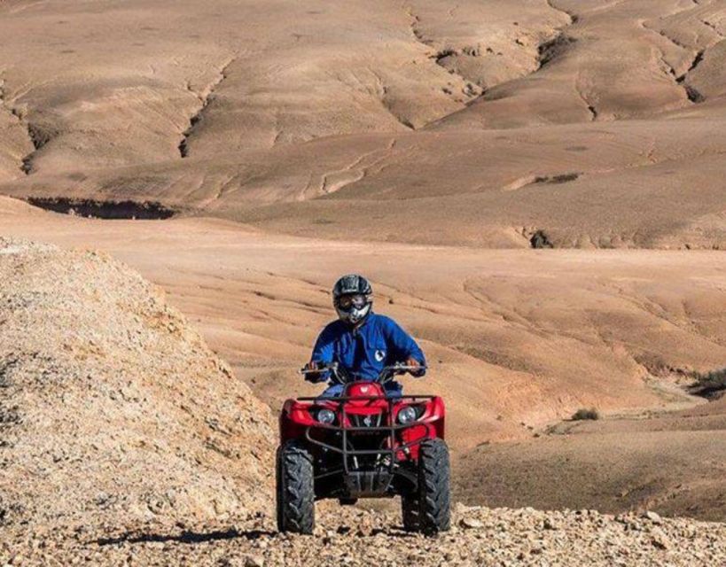 Marrakech: Agafay Rocky Desert Quad Bike Adventure Trip - Activity Description