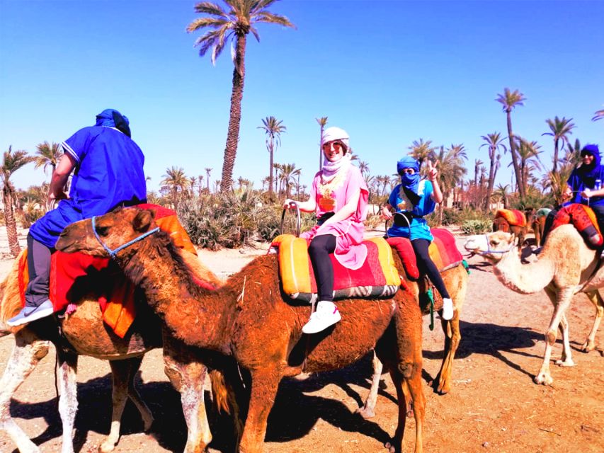 Marrakech: Half-Day Tour With Buggy Ride, Camel Ride and Spa - Camel Ride Adventure