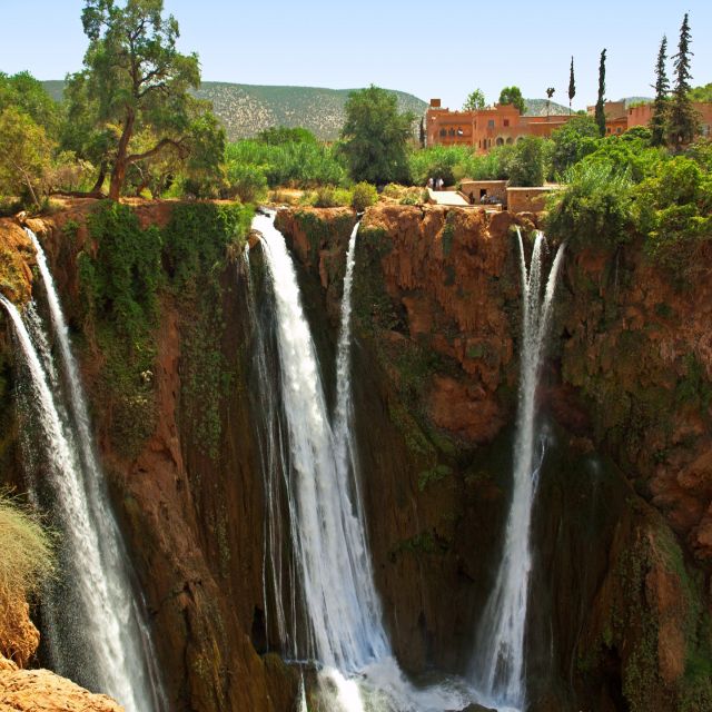 Marrakech: Ouzoud Waterfalls Day Trip With Guide & Boat Ride - Transportation Services