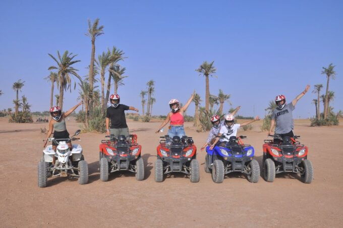 Marrakech: Palm Grove and Jbilat Desert Quad Bike Tour - Experience Highlights and Return Details