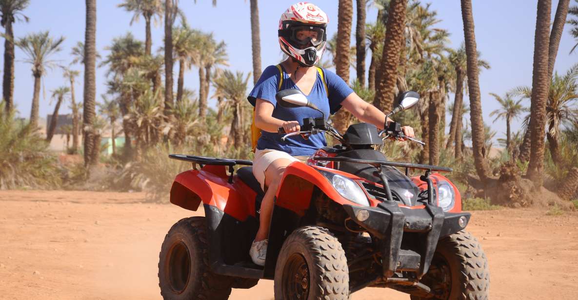 Marrakech: Palm Grove Quad Bike Tour - Customer Benefits