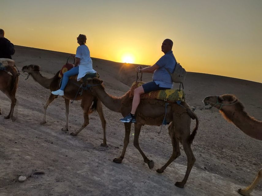 Marrakech: Quad Bike & Camel With Dinner Show & Sunset - Itinerary Description