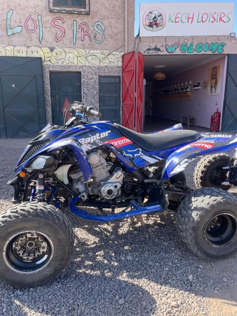 Marrakech: Quad Raptor700 Excursion, Motorcycle in the Palm Grove - Inclusions