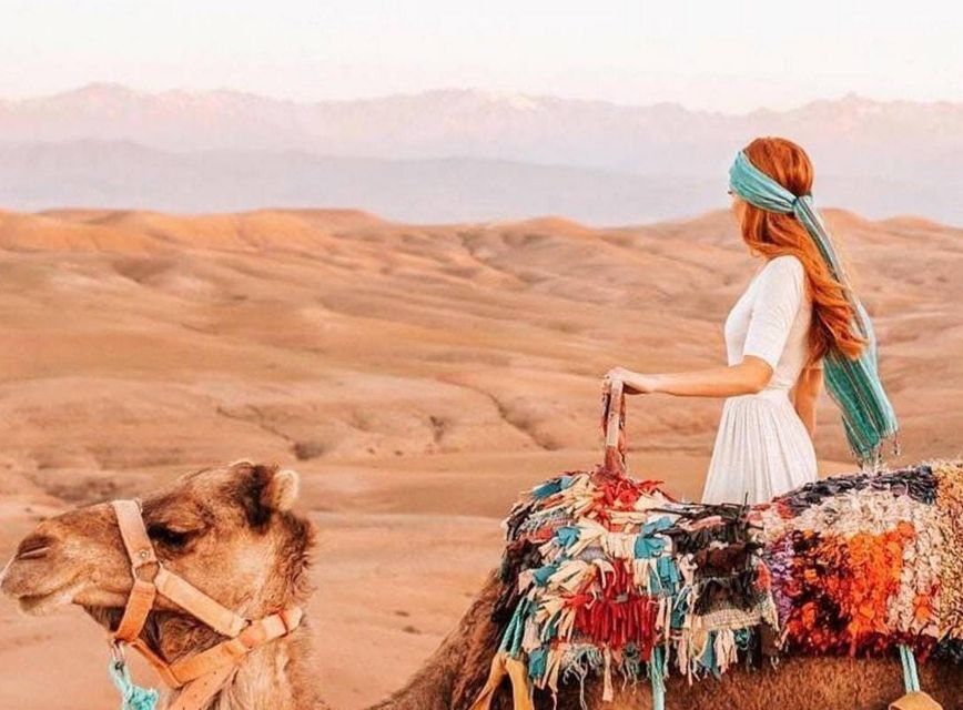 Marrakech: Sunset Dinner in Agafay Desert With Camel Ride - Activities in Agafay Desert