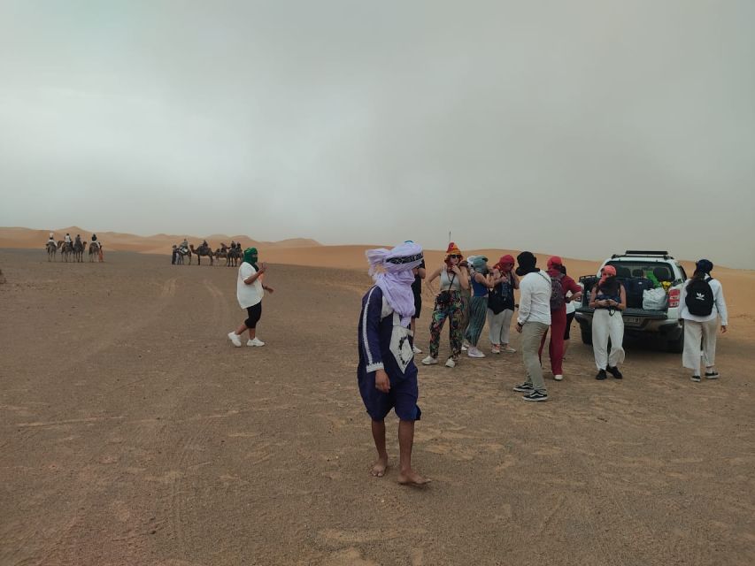 Marrakech to Fez via Merzouga Desert 4 Days Sahara Tour - Transportation and Accommodations