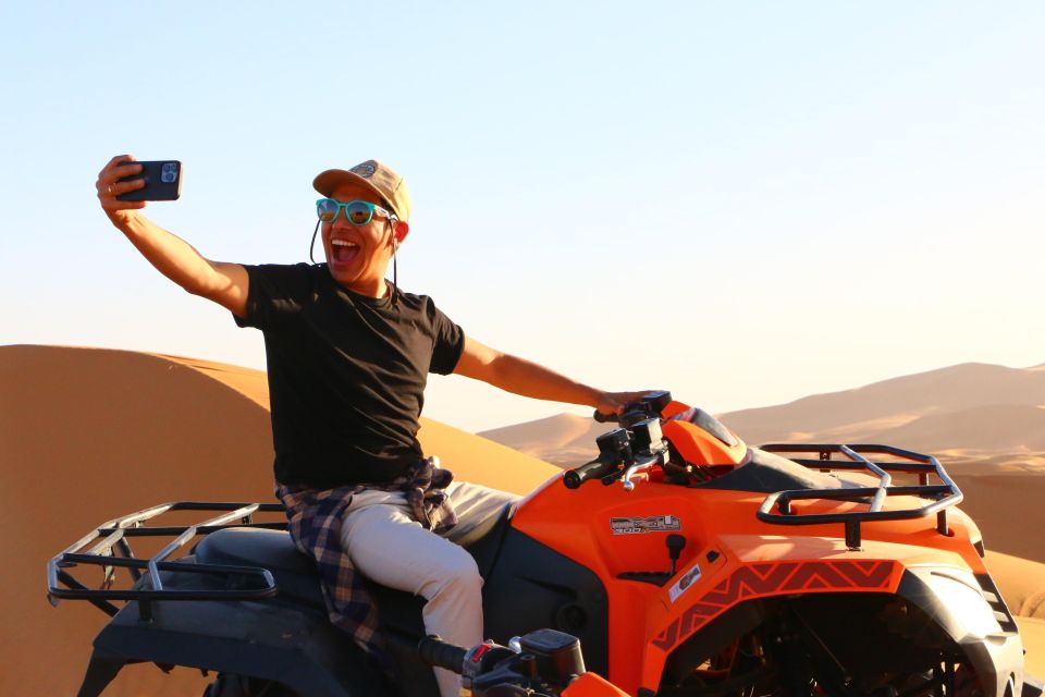 Merzouga Experience -1.5h Quad Buggy -Sand Boarding - Safety Measures