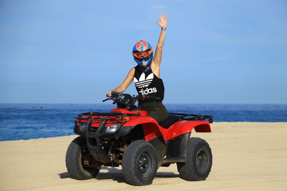 Migrino Beach & Desert ATV Tour in Cabo by Cactus Tours Park - Safety Precautions and Equipment Provided