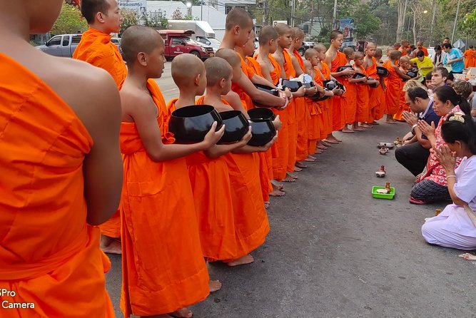 Morning Alms to Monks, Doi Suthep Temple, Hidden Temple & Chiang Mai City Views. - Chiang Mai City Views