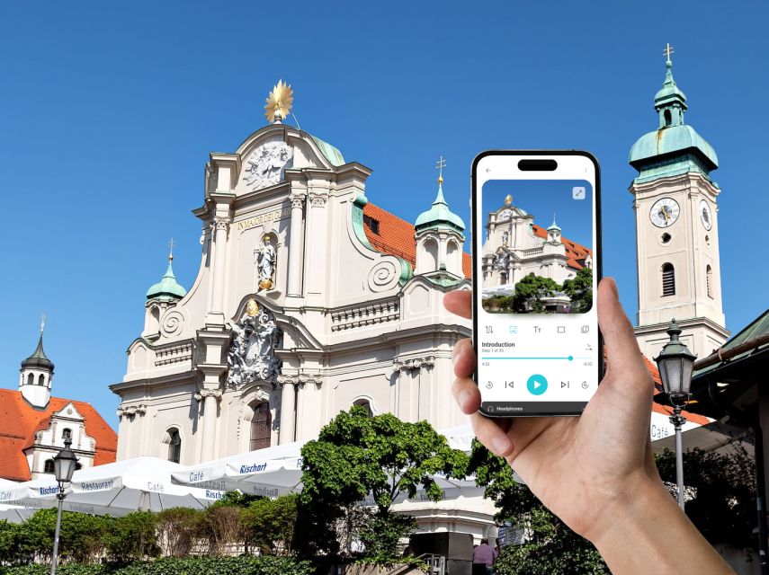 Munich History and Architecture In-App Audio Walk (ENG) - Tour Inclusions
