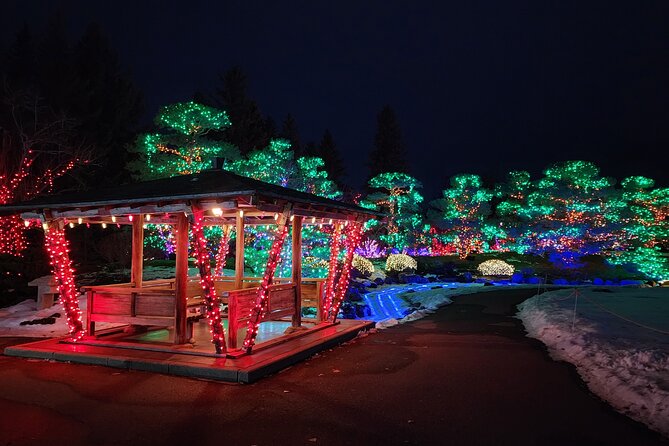 Nikka Yuko Japanese Garden Winter Light Festival - Visitor Experience