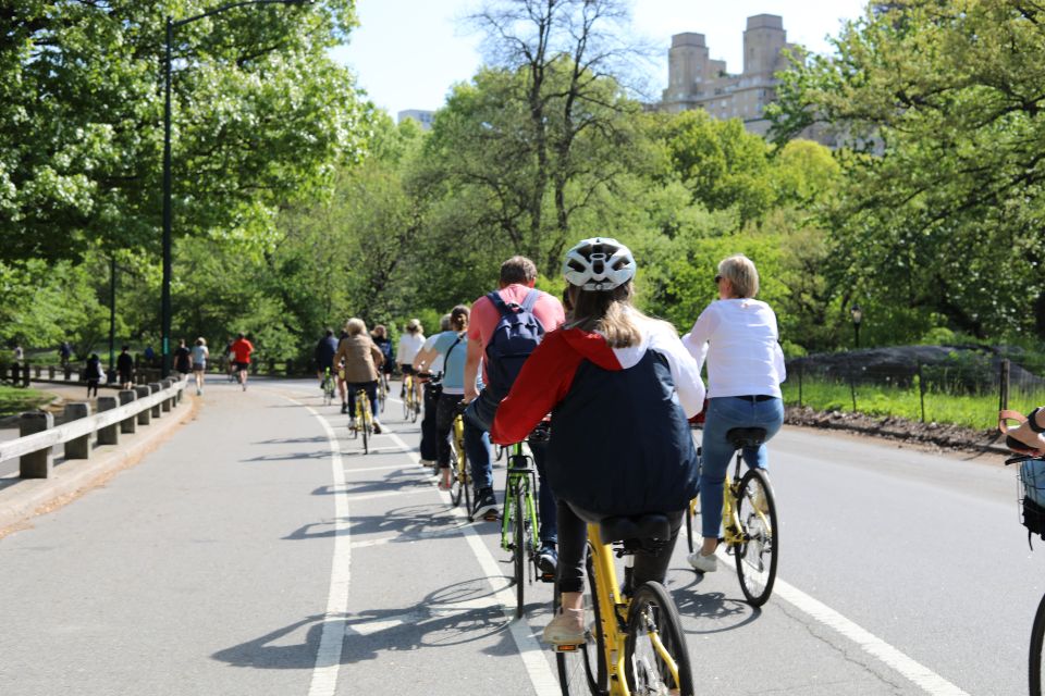 NYC: Guided Central Park Bike Tour in English or German - Booking Info