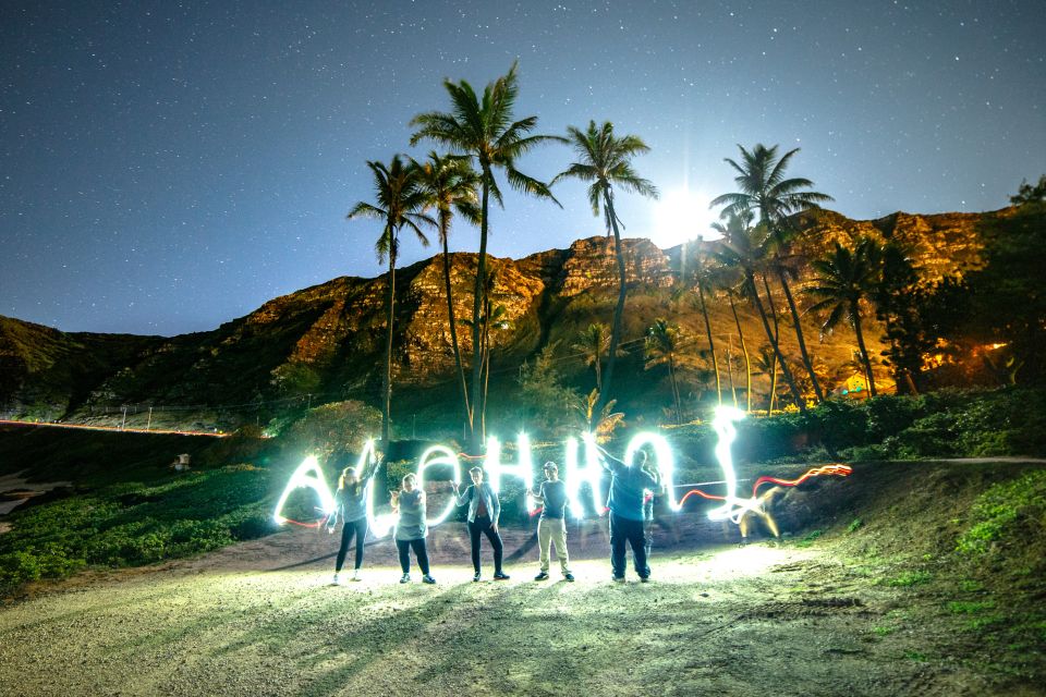 Oahu: Honolulu Night Sky Photo and Light Painting Tour - Group Size and Interaction