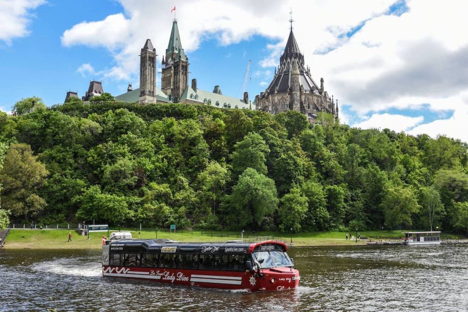 Ottawa: Bilingual Guided City Tour by Amphibious Bus - Accessibility Information