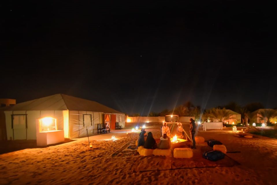 Overnight in Luxury Tent in Desert Camp Erg Chebbi Merzouga - Booking Information