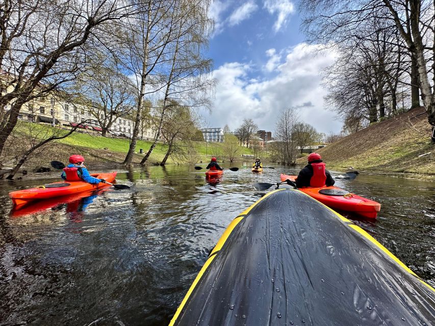 Packraft Tour on the Akerselva River Through Central Oslo - Directions
