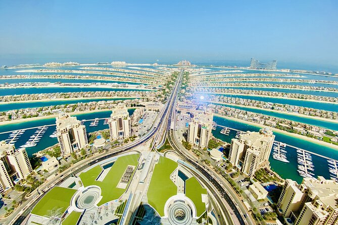 Palm Jumeirah Island Tour With Revolving 360" View From the View at the Palm ! - Validation by Viator and Testimonials