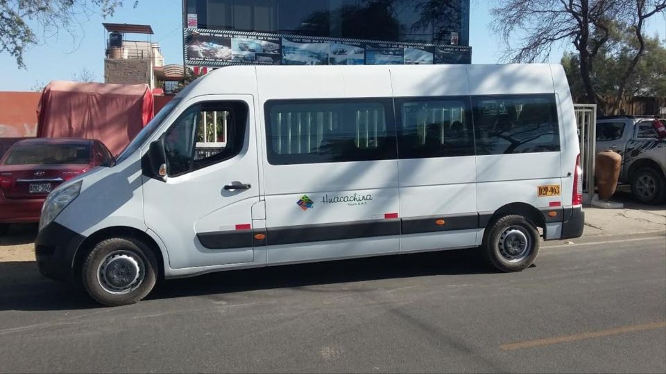 Paracas: Bus Station Private Transfer - Activity Features