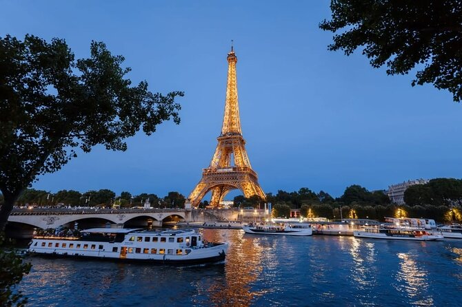 Paris Boat River Seine Cruise Sightseeing TICKETS - Meeting and Pickup