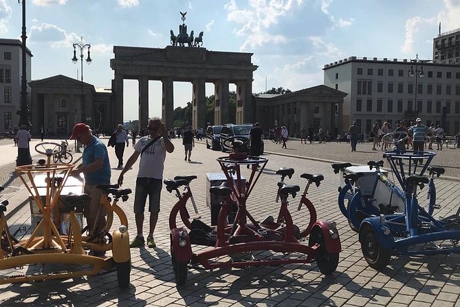 Party Bike & Beer Bike Sightseeing Berlin - Incl. Pick-Up - Max. 12 People - Operator Details