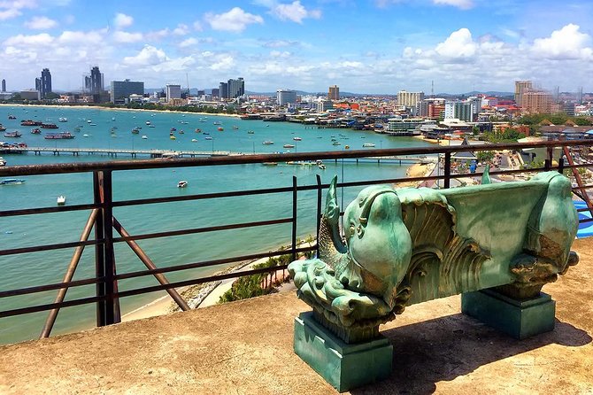 Pattaya Viewpoint, Big Buddha & Floating Market With Lunch - End of Tour Details