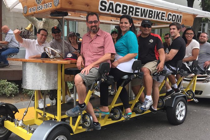 Pedal, Drink, and Bar Hop Through Sacramento on a 15 Seat Beer Bike - Additional Tips