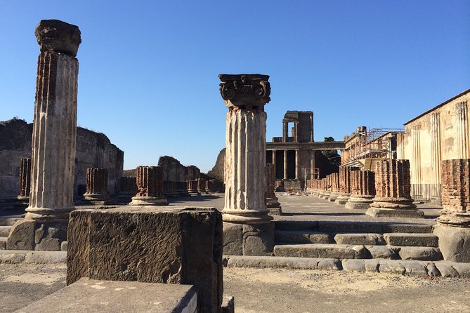 Pompeii and Herculaneum Tour Plus Wine Tasting From Sorrento - Booking Information