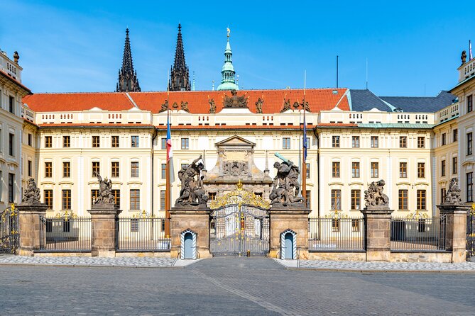 Prague Hradcany Castle, St Vitus Cathedral Tour With Tickets - Meeting Point Information