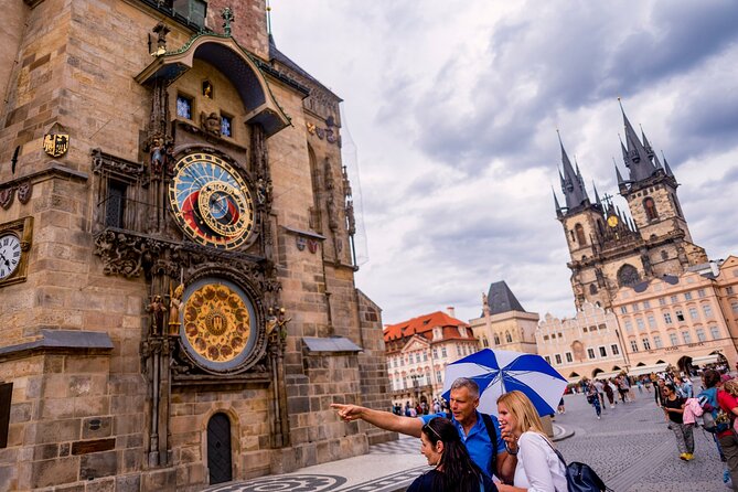 Prague Iconic Insider Exterior Grand Morning Walking Tour - Booking Process