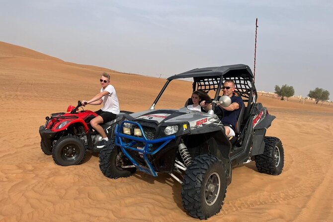 Premium Desert Excursion 1 Hour Quad Bike Camel Ride BBQ Dinner - Booking Information