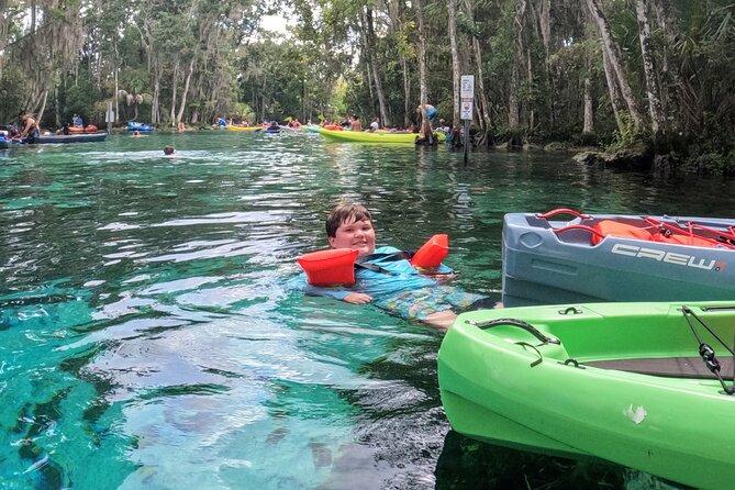 Premium Single Kayak Rental In Crystal River, Florida - Getting to Petes Pier Marina