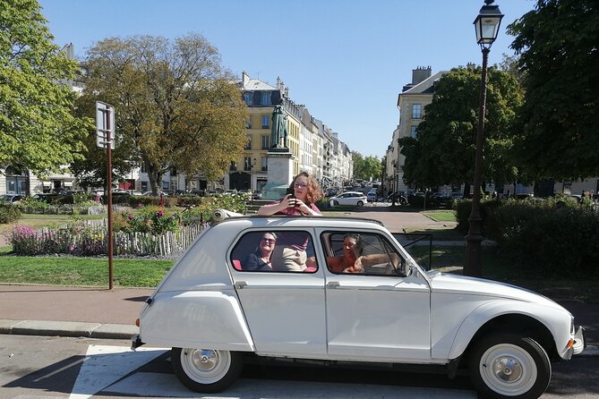 Private 1 Hour Tour of Versailles in a Vintage Car (2cv) - Experienced Tour Guide