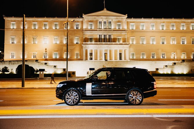 Private Chauffeur Services With SUV Range Rover Vogue in Athens - Professional Chauffeurs at Your Service