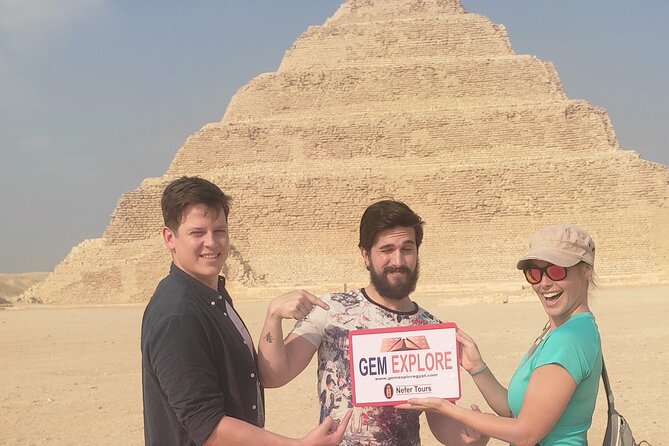 Private Day Tour Giza Pyramids, Sphinx, Saqqara and Dahshur Pyramids - Reviews