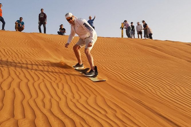 Private Desert Safari Red Dune With BBQ, Sand Boarding and Camel Ride - Cancellation Policy Details