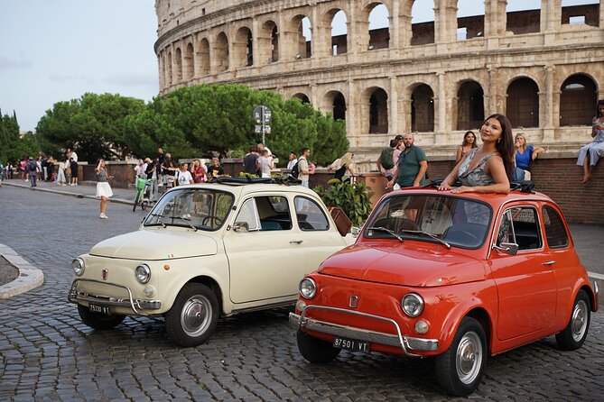 Private Fiat 500 Retro Car Tour With Professional Photoshoot - Pricing Information