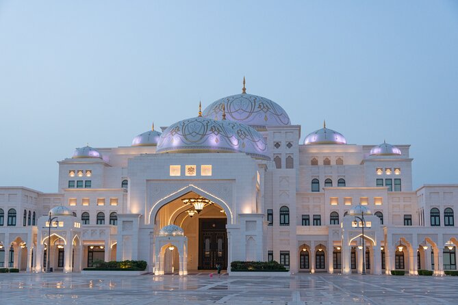 Private Full Day Tour Abu Dhabi City, Grand Mosque & Palace - Booking Information