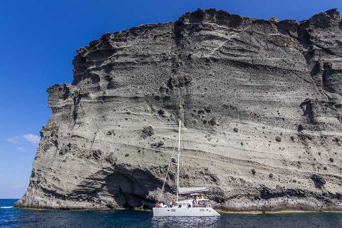Private Full Day Trip From Santorini on a Catamaran - Meal and Beverage Options
