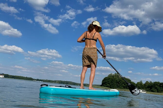 Private Guided Stand-Up Paddling Activity by Motorboat - Whats Included